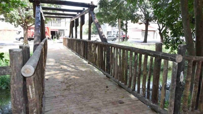 Parque linear recebe pontes