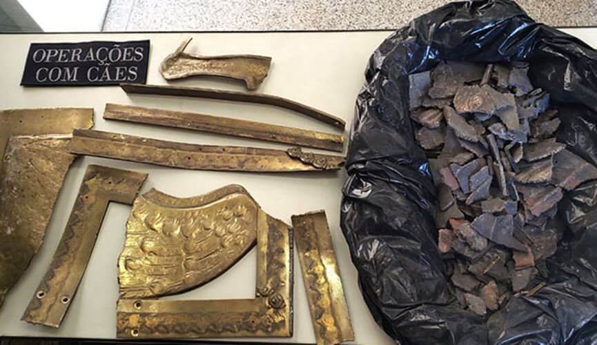 Portões da Paróquia São João Batista são encontrados destruídos