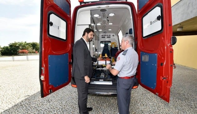 Prefeito de Jundiaí conhece nova viatura