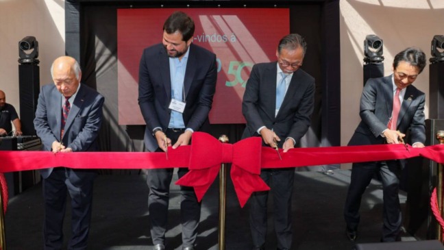 Prefeito de Jundiaí participa da inauguração de multinacional japonesa Mitutoyo