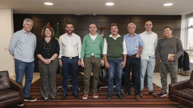 Representantes da Prefeitura e AutoBan