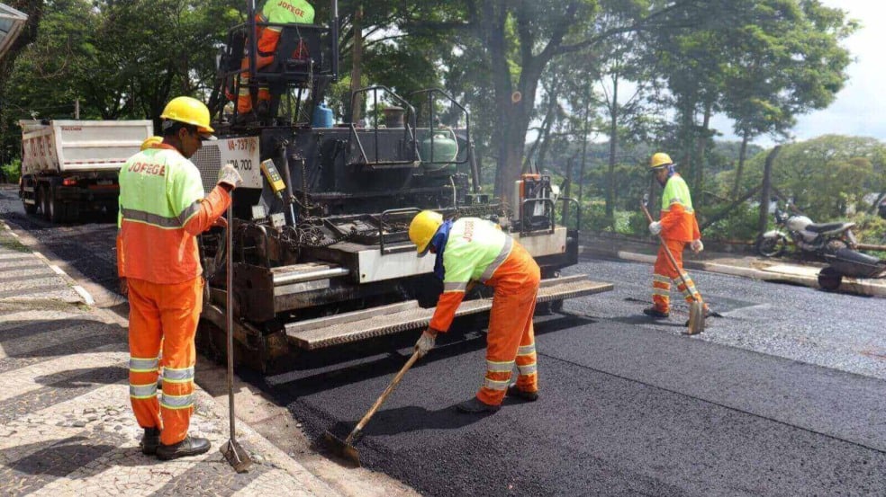 Recapeamento de ruas em Campo Limpo Paulista