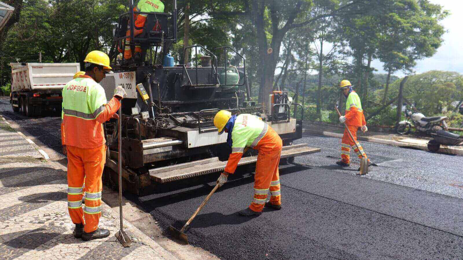 Recapeamento de ruas em Campo Limpo Paulista