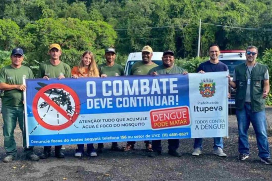 Prefeitura de Itupeva intensifica ações de prevenção e combate ao mosquito da dengue