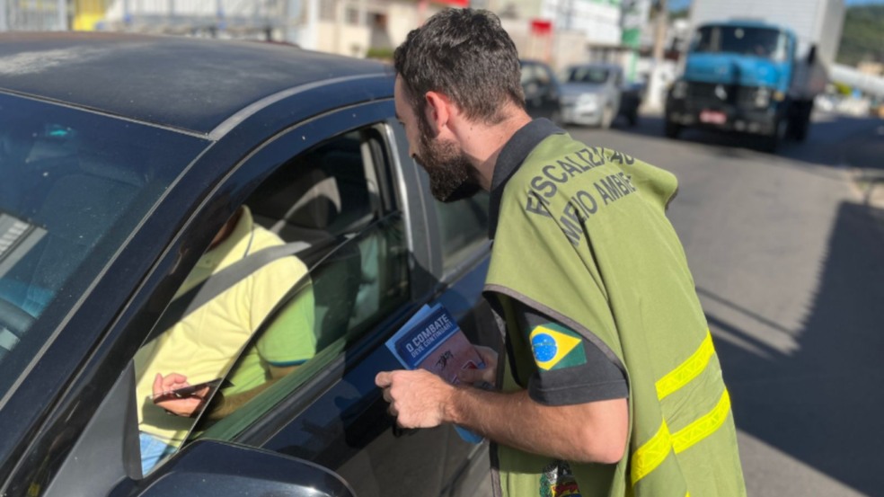 Agente do combate á dengue em Itupeva