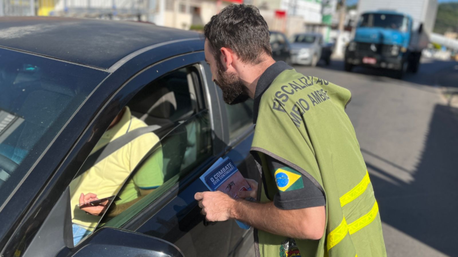 Agente do combate á dengue em Itupeva