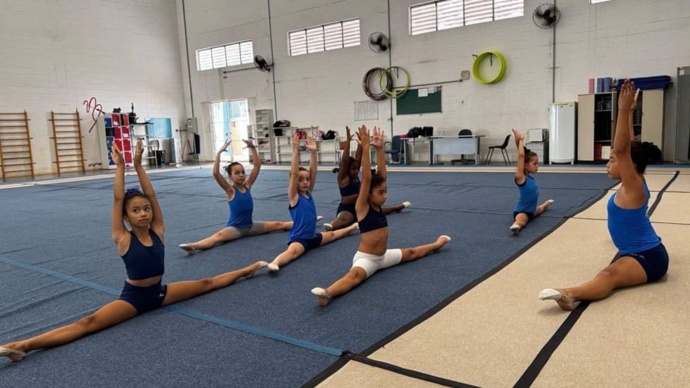 Aula de Ginástica Rítmica