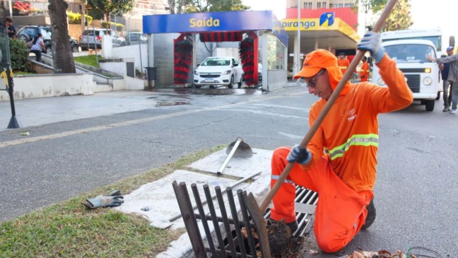 Limpeza boca de lobo
