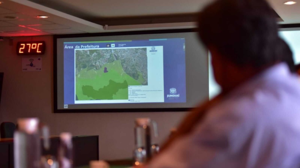 Tela de apresentação de projeto para Mata Ciliar