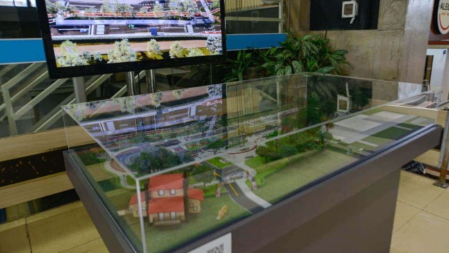 Maquete do Jardim do Trânsito