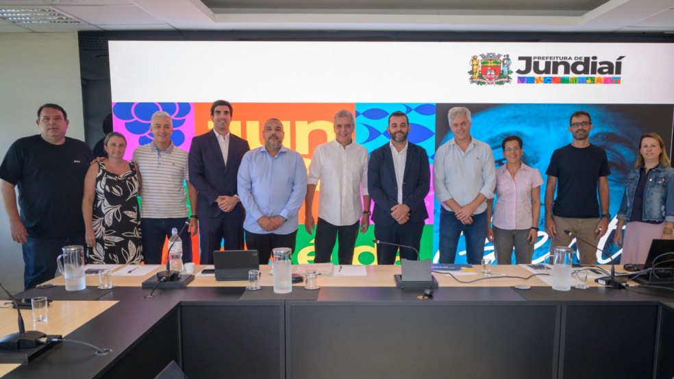 Representantes da FPT e Prefeitura de Jundiaí Representantes da FPT e Prefeitura de Jundiaí