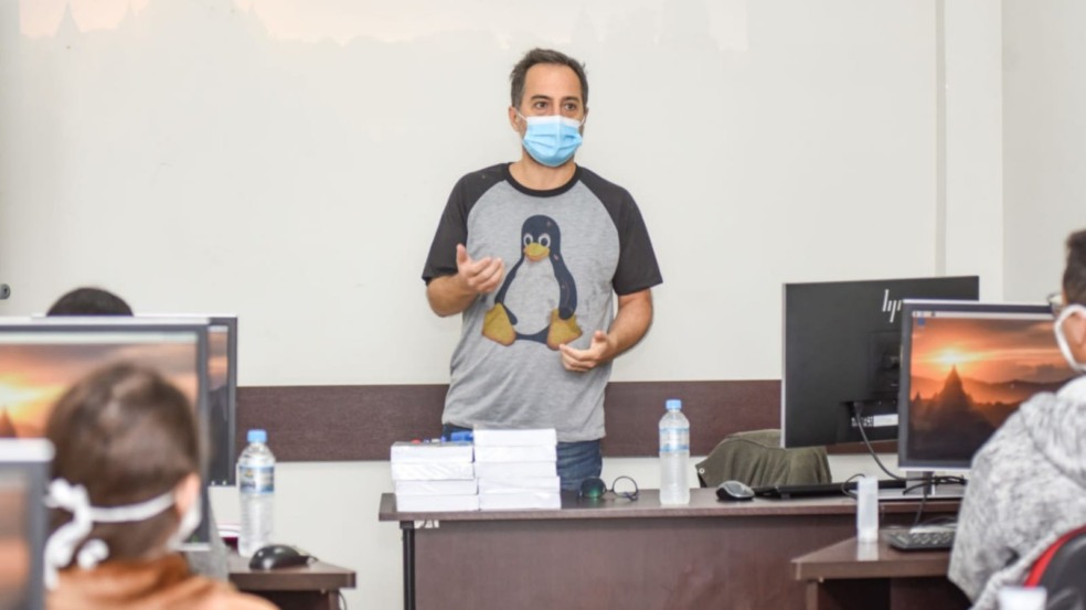 Aula de programação em Jundiaí