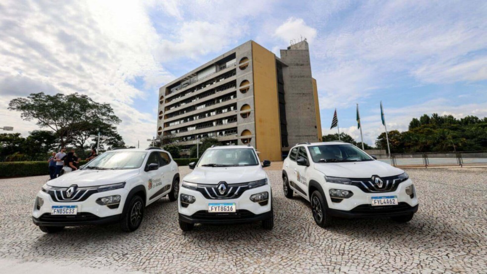 Carros elétricos da Prefeitura de Jundiaí Carros elétricos da Prefeitura de Jundiaí