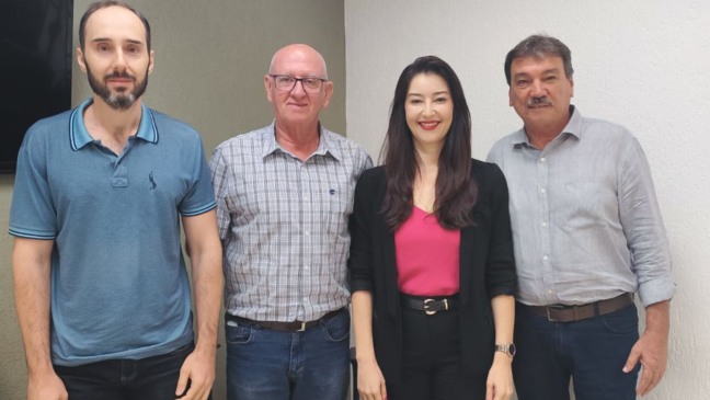 Marcos Galdino, Juliana Ulian e Alexandre Reis
