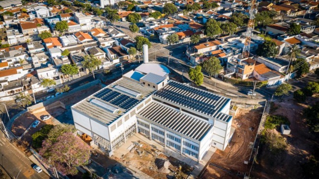 Obra da Emeb Candelário, da Vila Hortolândia