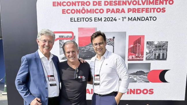 Humberto Cereser, Tiago Antunes e Jorge Lima
