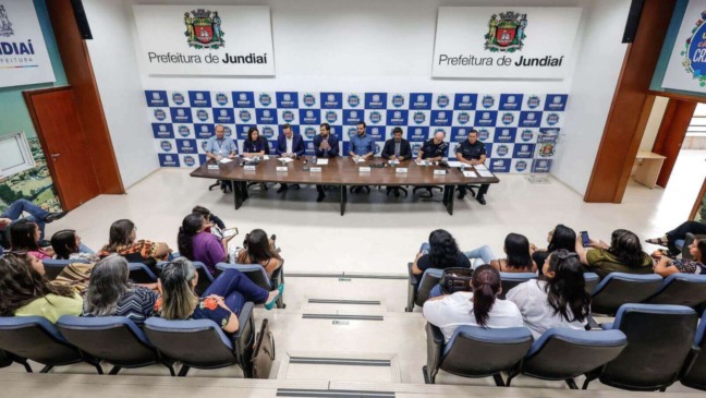 Reunião com mães na Prefeitura de Jundiaí