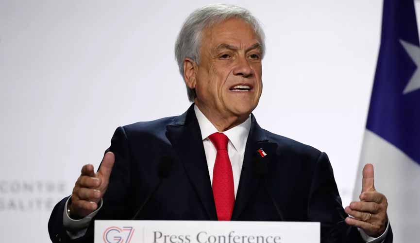 Presidente do Chile se manifesta após fala de Bolsonaro sobre morto em ditadura chilena