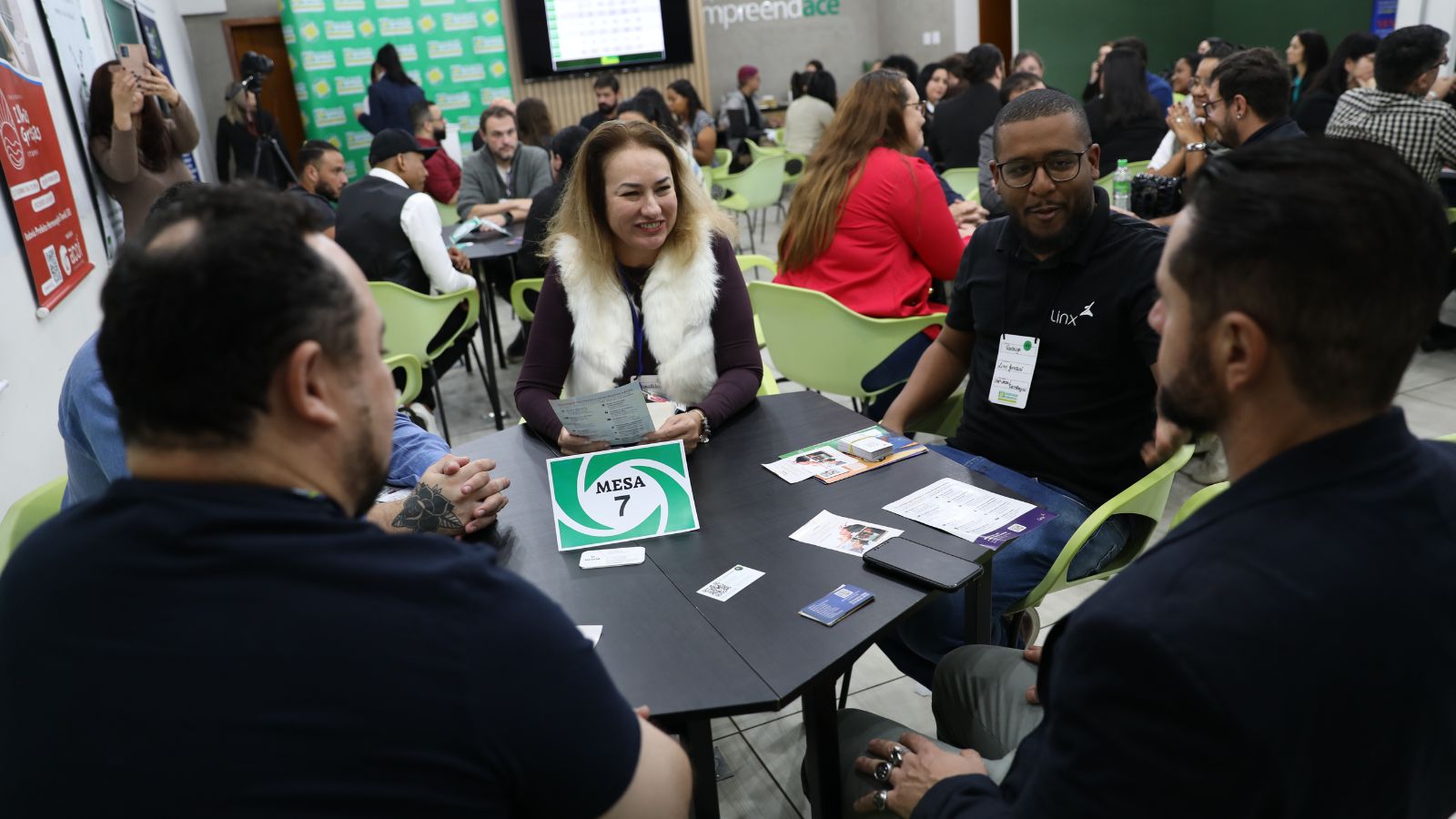 Participantes da Rodada de Negócios
