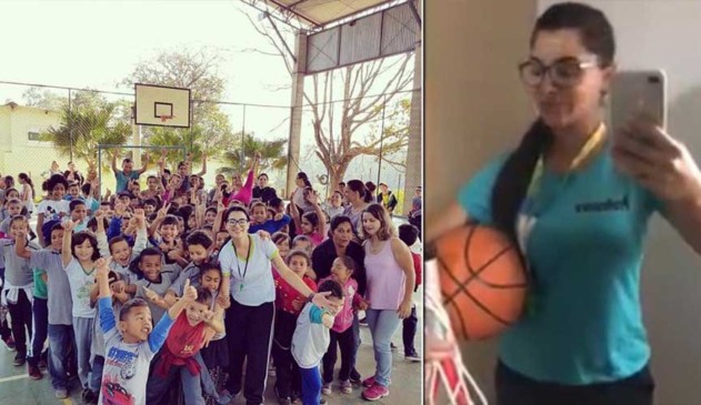 Cotidiano de professora viraliza em vídeo