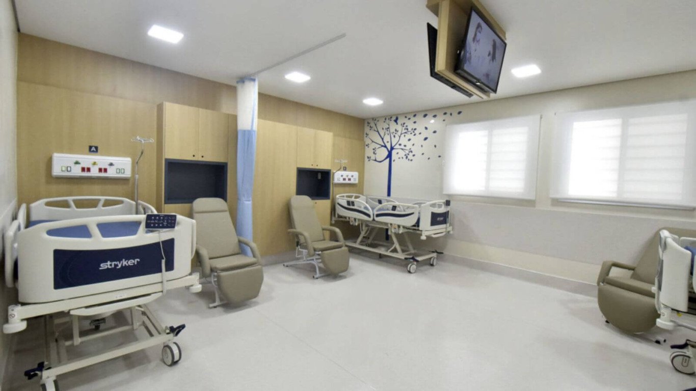 Quarto do Hospital São Vicente