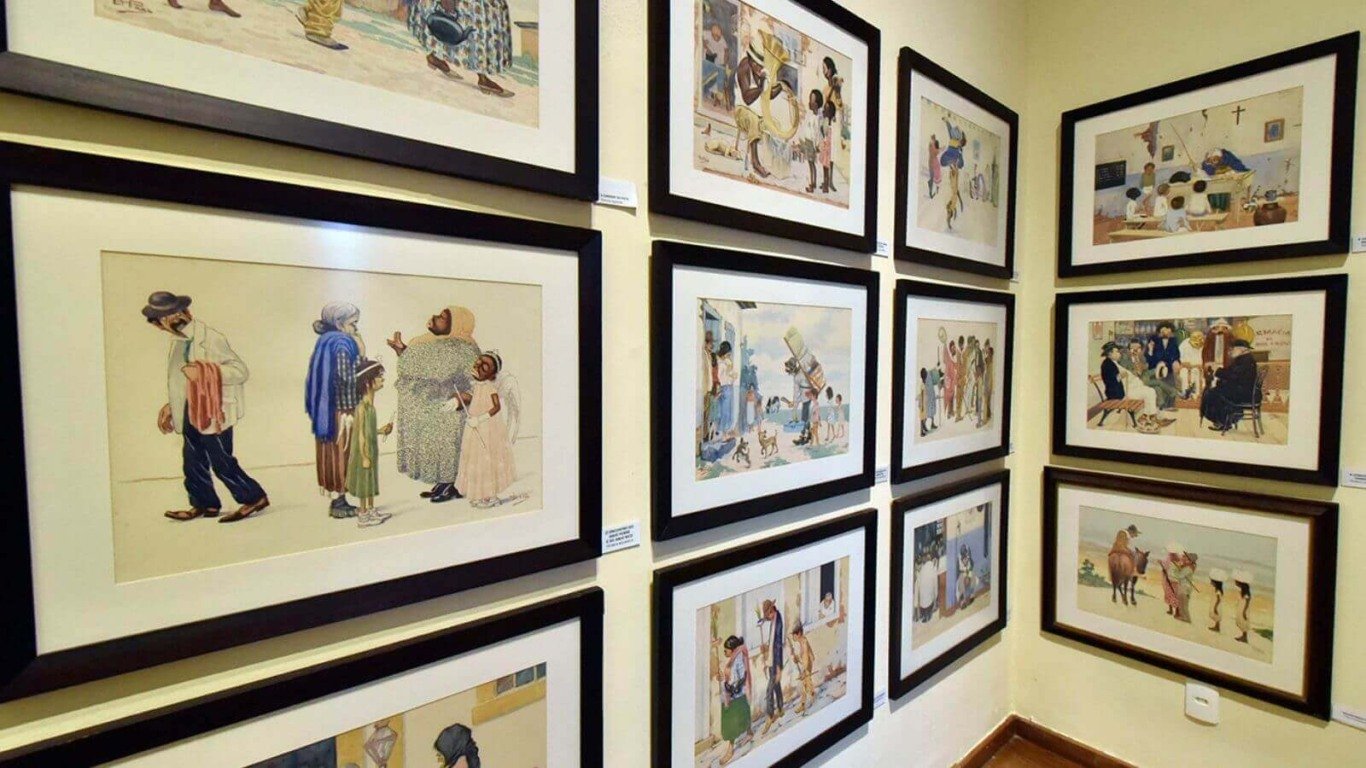 Exposição de arte em Jundiaí