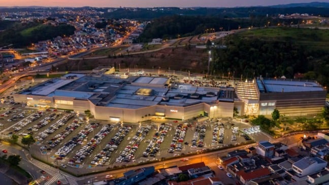 Vista aérea Maxi Shopping Jundiaí