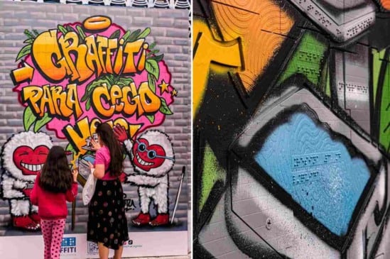 Mundo das Crianças terá grafite em braile