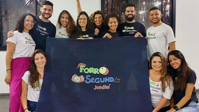 Integrantes de projeto de dança de Jundiaí
