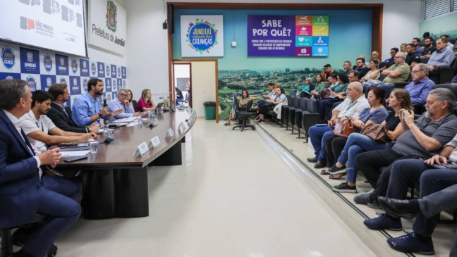 Projeto de requalificação do Rio Jundiaí avança com nova reunião