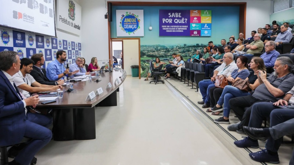 Projeto de requalificação do Rio Jundiaí avança com nova reunião