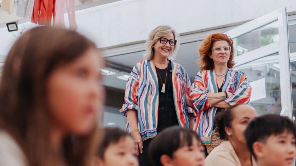 As escritoras Gabriela Romeu e Penélope Martins comandam a “Roda dos Sonhos”