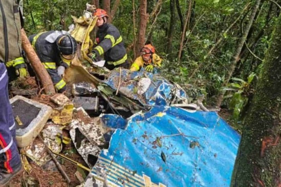 Queda de avião de pequeno porte deixa dois mortos na Grande São Paulo