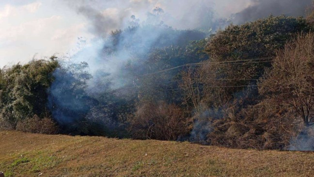 Queimadas, que também causam seca extrema