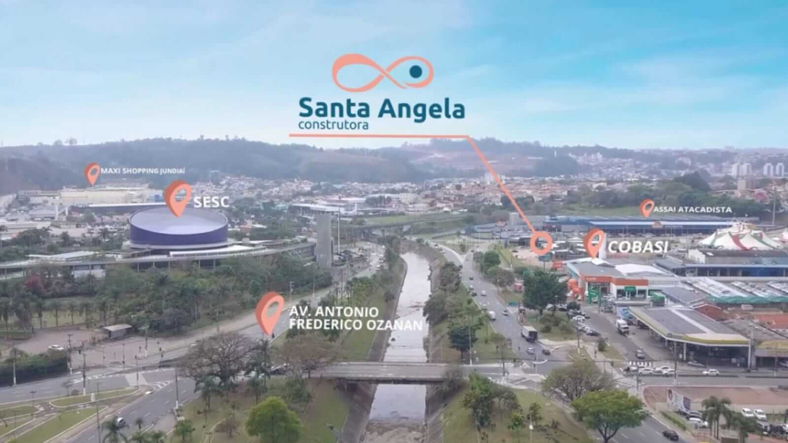 Região de Jundiaí vista de cima