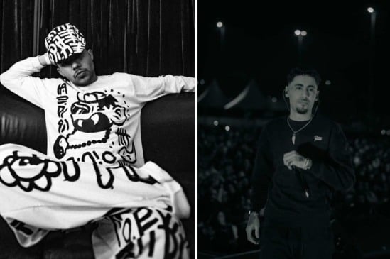 Rappers Yago Oproprio e Febem. Foto: Bel Gandolfo/Divulgação