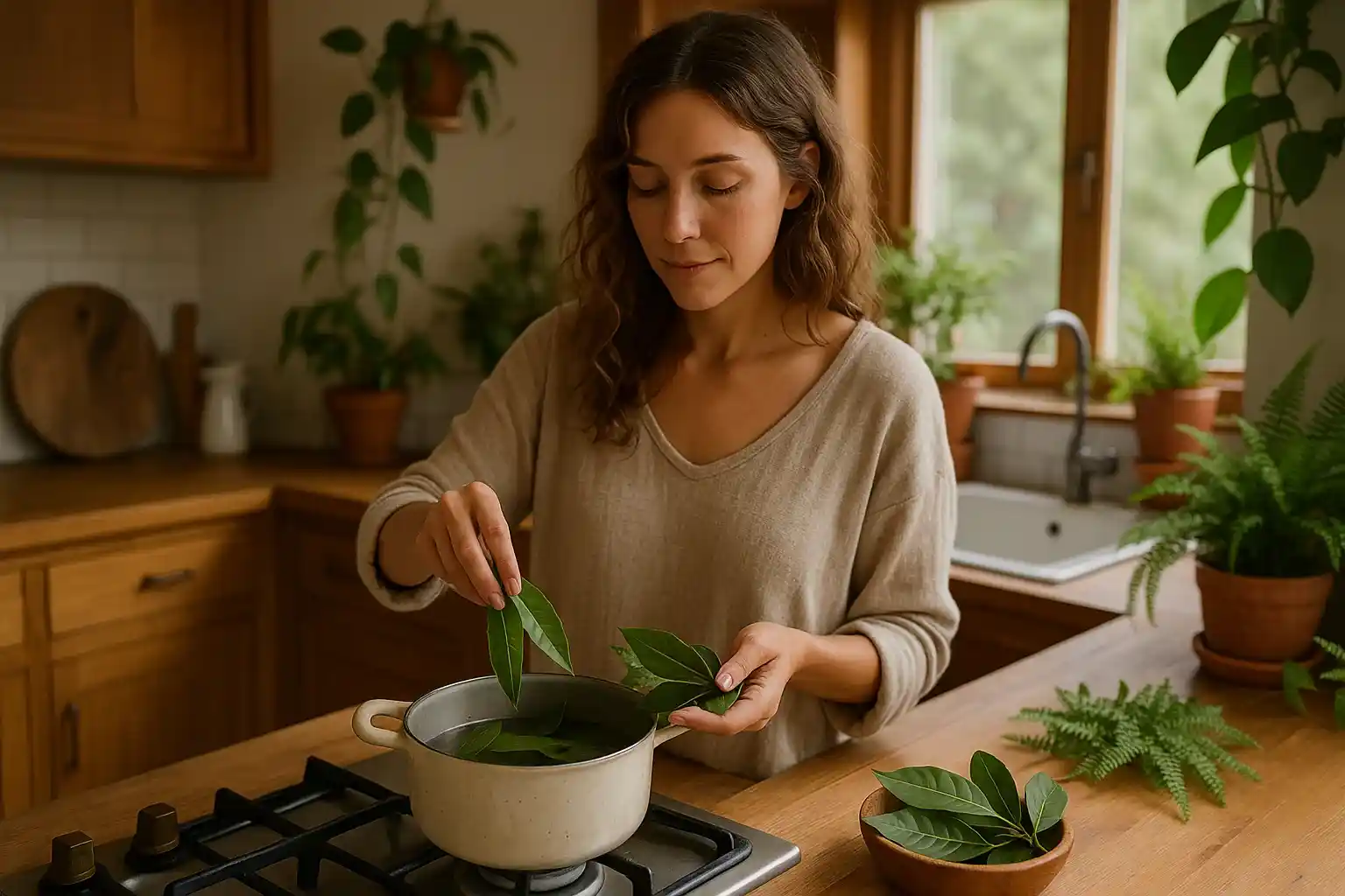 Receita com folhas de abacate para aliviar dores nas articulações
