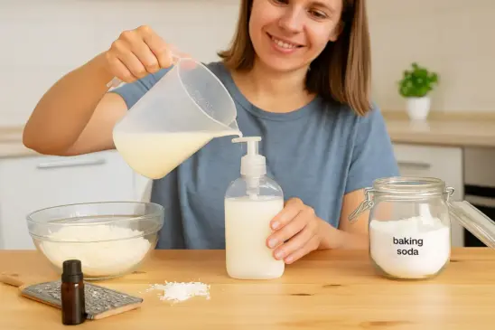 Receita de sabão líquido perfumado fácil de fazer e melhor que o industrial