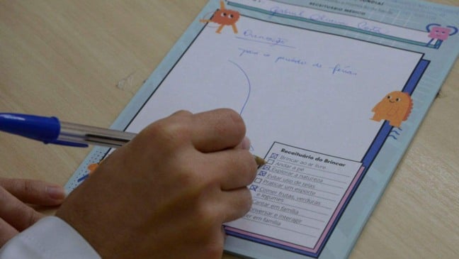 Receituário infantil é exemplo para a cidade de Ilhabela (Foto: Prefeitura de Jundiaí)