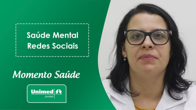 Thumb de vídeo da Unimed com médica em fundo verde