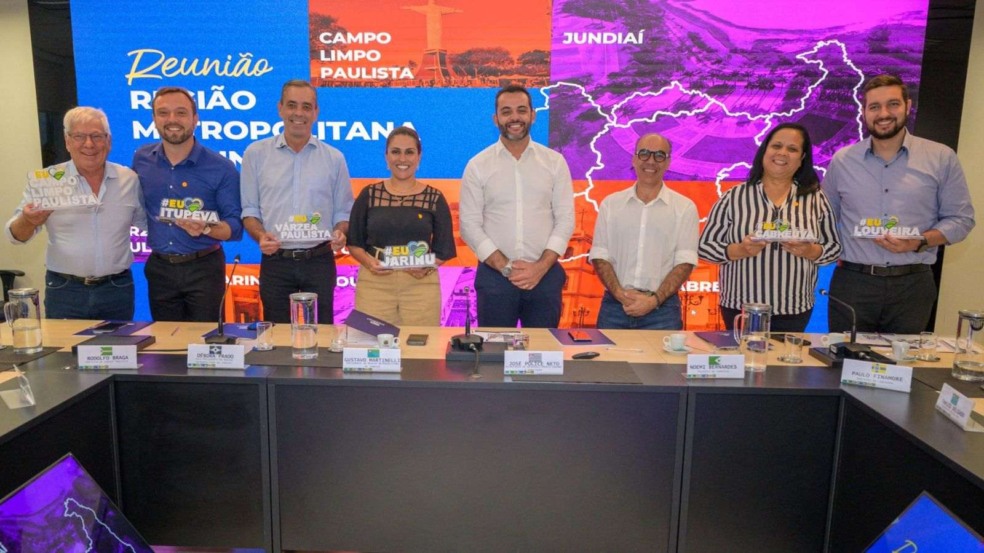 Representantes de cada região da RMJ