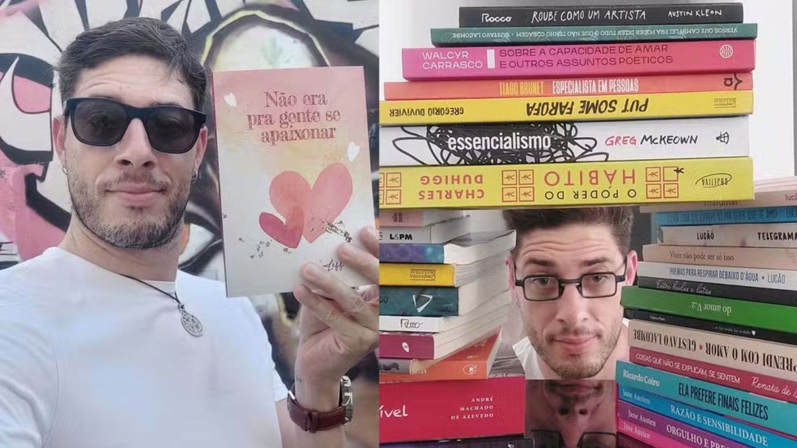 Jeff Ribeiro estará na Bienal do Livro 2024
