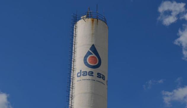 Reservatório da DAE no Residencial Jundiaí I passa por limpeza nesta quinta-feira