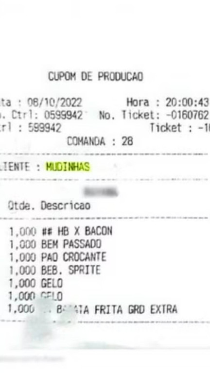 Restaurante em Jundiaí é condenado por identificar clientes como 'mudinhas' em comandas