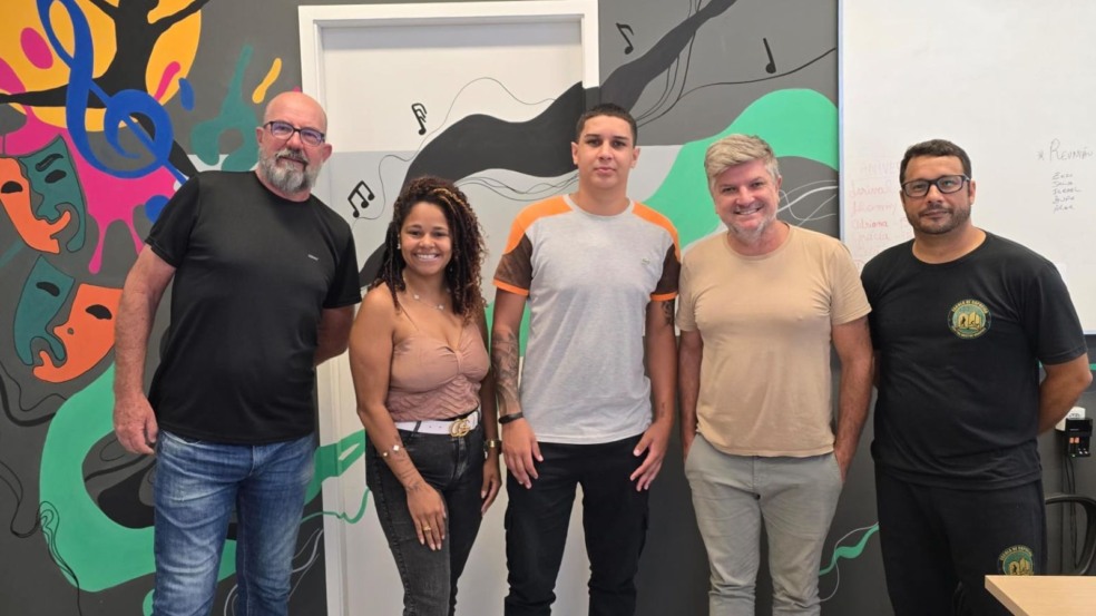 Participantes da reunião