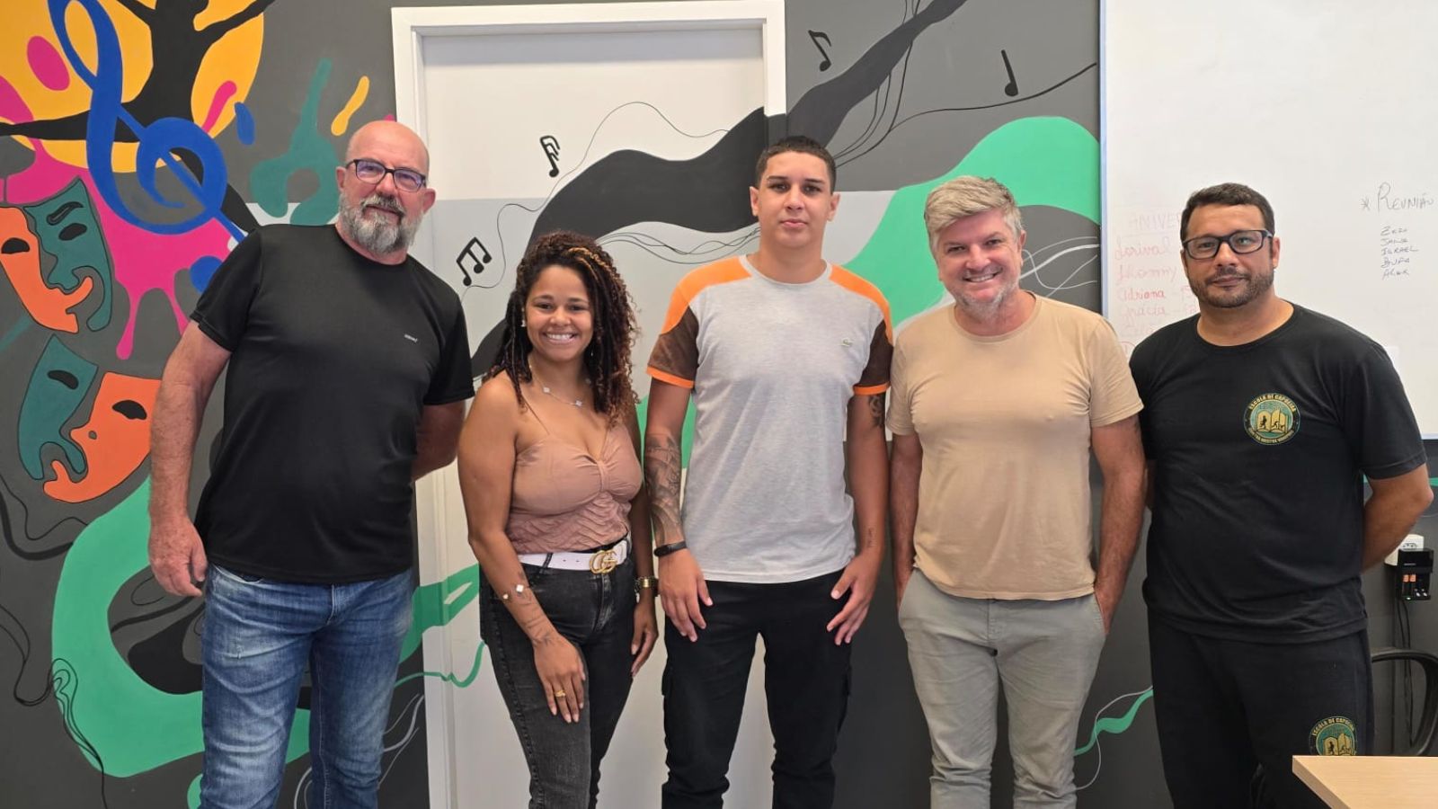 Participantes da reunião