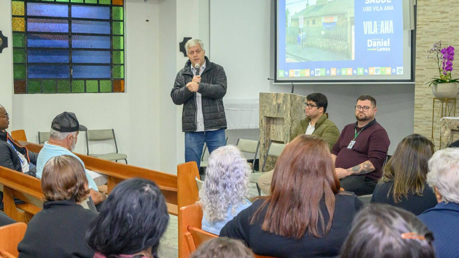 Reunião na Vila Ana Jundiaí