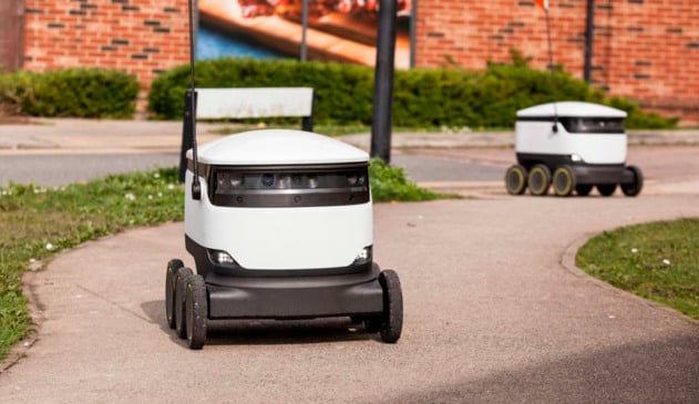 robô autônomo de entrega