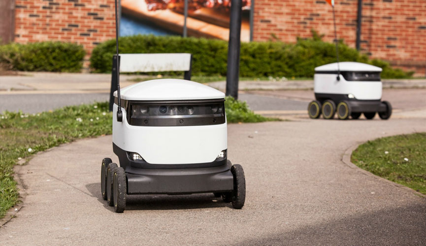 robô autônomo de entrega