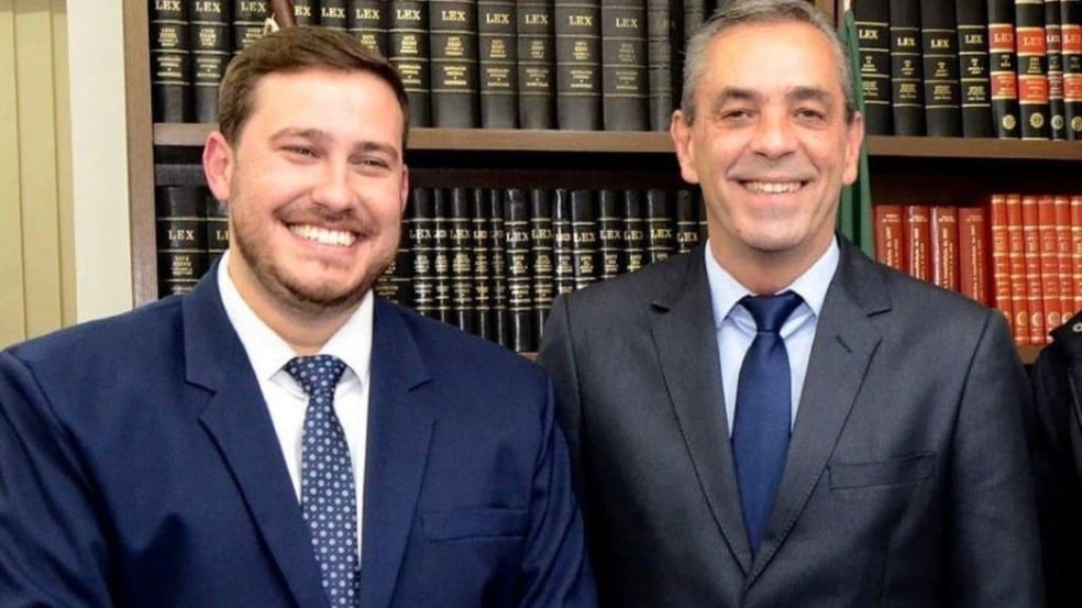 Professor Rodolfo e João Paulo em Várzea Paulista